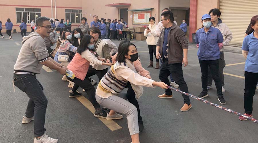 凝心聚力 辭舊迎新！金環(huán)電器開展跨年文娛活動
