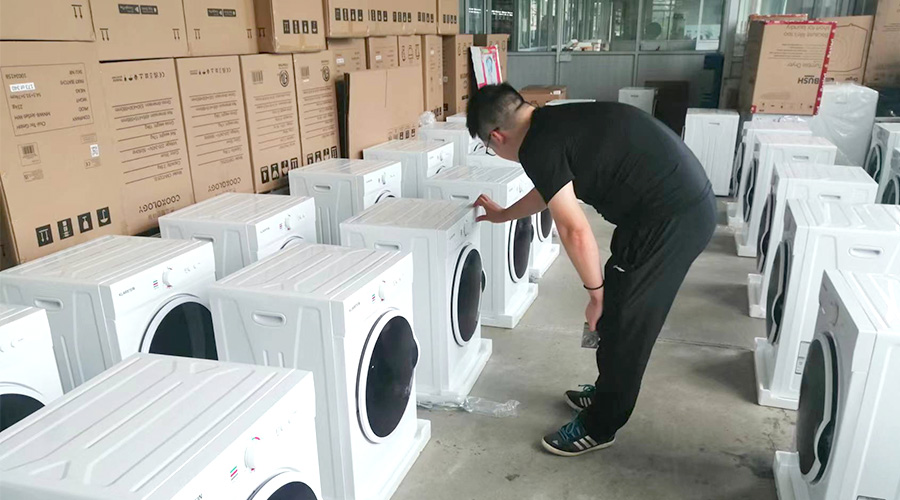 驗(yàn)貨嚴(yán)謹(jǐn)！客戶德國KLARSTEIN對金環(huán)電器衣物烘干機(jī)代工質(zhì)量好評